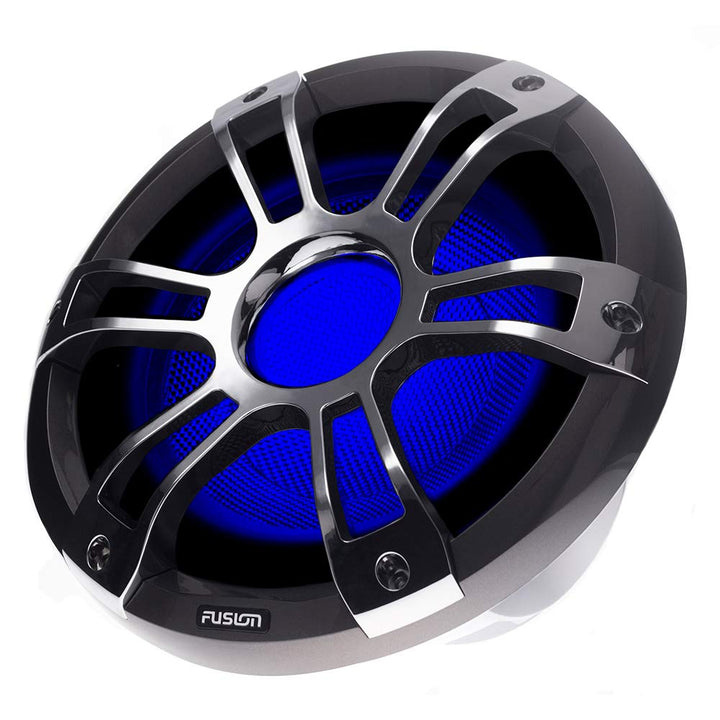 Subwoofer 10" Chrom mit LEDs