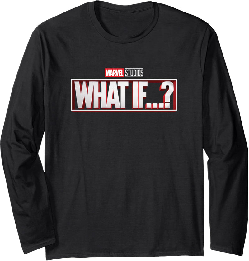 Marvel What If... Series Logo Langarmshirt