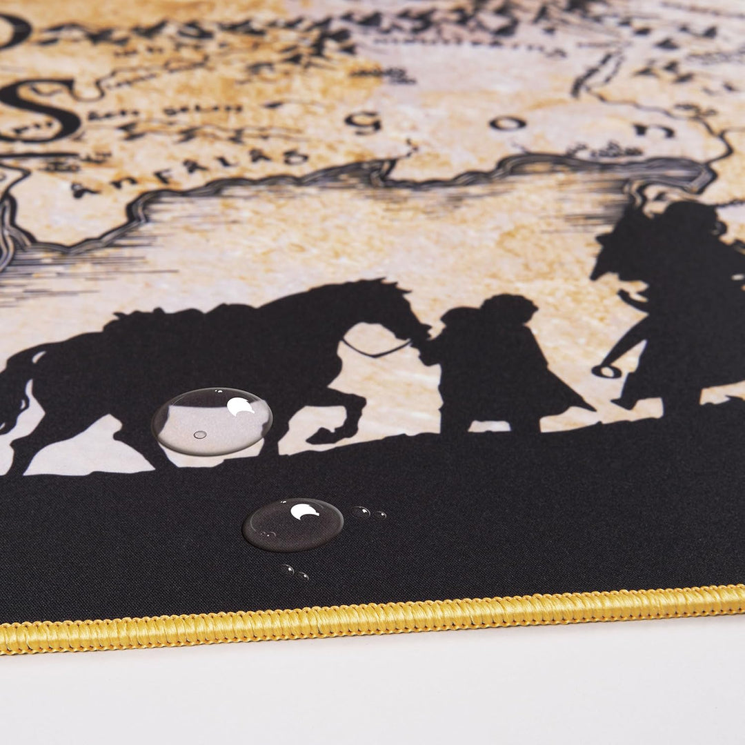 Lord of The Ring - rutschfeste XXL-Mausmatte 90 MMS x 40 MMS - Offizielle Lizenz.