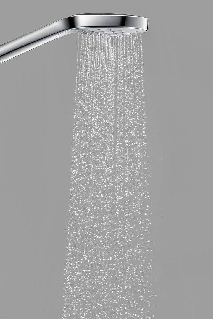 hansgrohe Croma Select S wassersparendes Duschset 0,90m, Weiss/Chrom Weiss/Chrom 0,90m Set 1 wassers