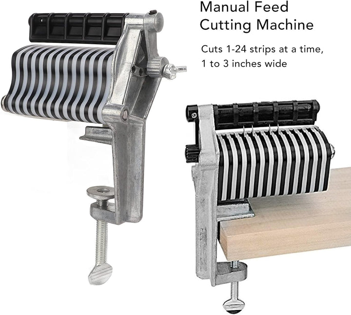 Arsor Spitzenschneider für Tischplatten aus Leder, Leder Spitzen Stripper Lederband Schneidemaschine