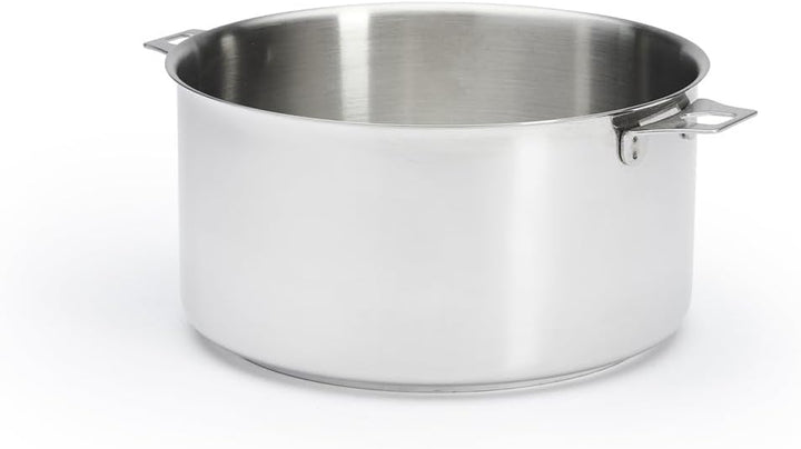 DeBuyer Kasserolle-Bratentopf, Edelstahl, Silber, 28 cm 27.9 x 20.1 x 10.9 cm, 27.9 x 20.1 x 10.9 cm