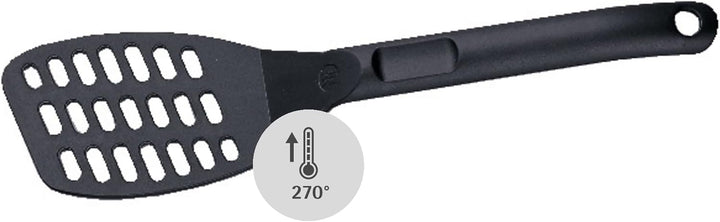 WMF Profi Plus Pfannenwender Kunststoff 32,2 cm, Cromargan Edelstahl teilmattiert, Kunststoffvordert