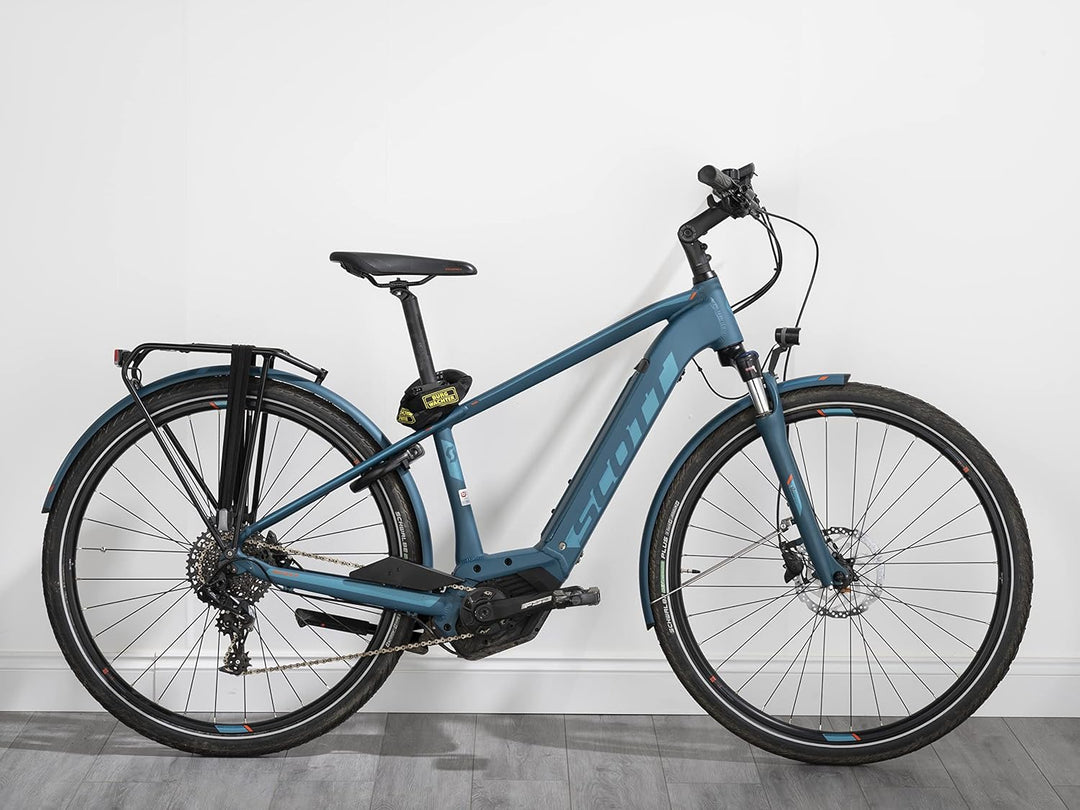 Burg Wächter Vierkantkette, Fahrradschloss mit Zahlencode, Kette für Fahrrad, Motorrad, E-Scooter, G