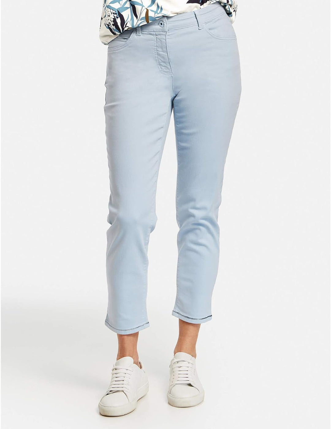 GERRY WEBER Womens 320034 Jeans, Aqua, 38