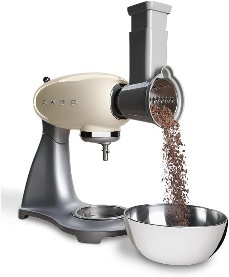 Smeg SMSG01 Gemüse-Schneide-Set Aufsatz für Küchenmaschine SMF01 Sonderzubehör