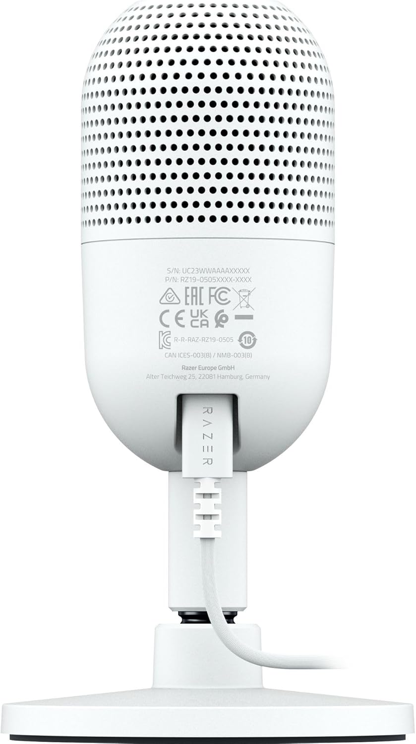 Razer Seiren V3 Mini - Ultrakompaktes USB-Mikrofon (14mm Kondensatormikrofon, Supernierencharakteris