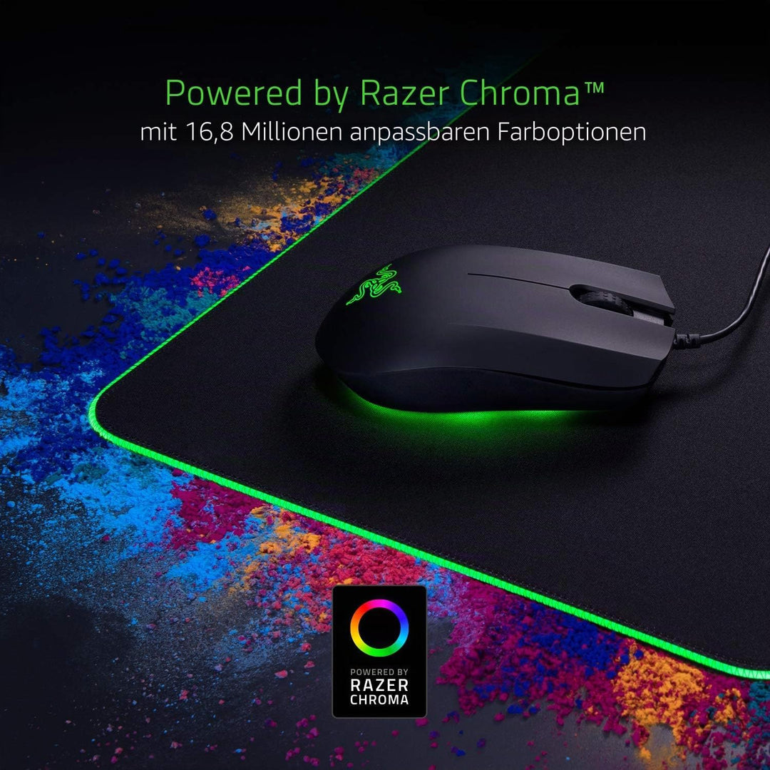 Razer Goliathus Extended Chroma - Extra grosse weiche XXL Gaming Maus-Matte mit RGB Beleuchtung (Kab