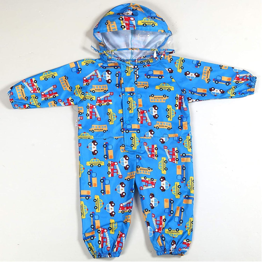 JinBei Kinder Regenmantel Mädchen Jungen Regenjacken Atmungsaktiv Wasserdicht Kapuze Leicht Regenanz