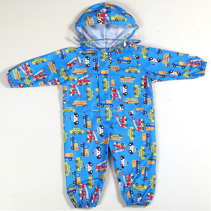 JinBei Kinder Regenmantel Mädchen Jungen Regenjacken Atmungsaktiv Wasserdicht Kapuze Leicht Regenanz