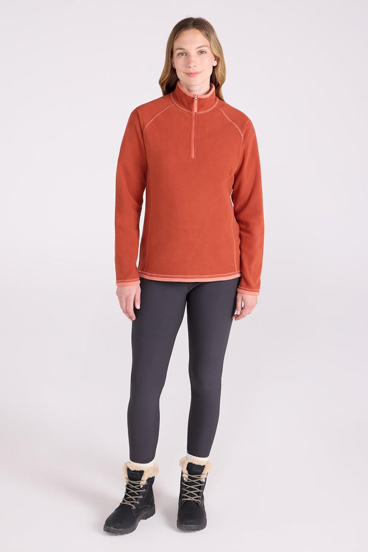 Mountain Warehouse Montana Fleecejacke für Damen aus Microfleece - Atmungsaktiver Fleece-Pullover fü