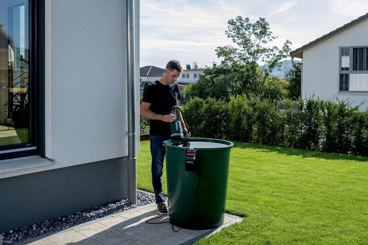 Metabo Akku-Tauch- und Regenfasspumpe TPF 18 LTX 2200 (18 V, Max. Förderhöhe 22 m, Fördermenge 2200
