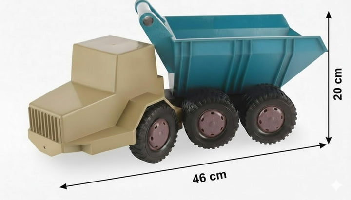 Dantoy Blue Marine Dumper – Muldenkipper aus 100% recyceltem Meeresplastik, Sandspielzeug ab 2 Jahre