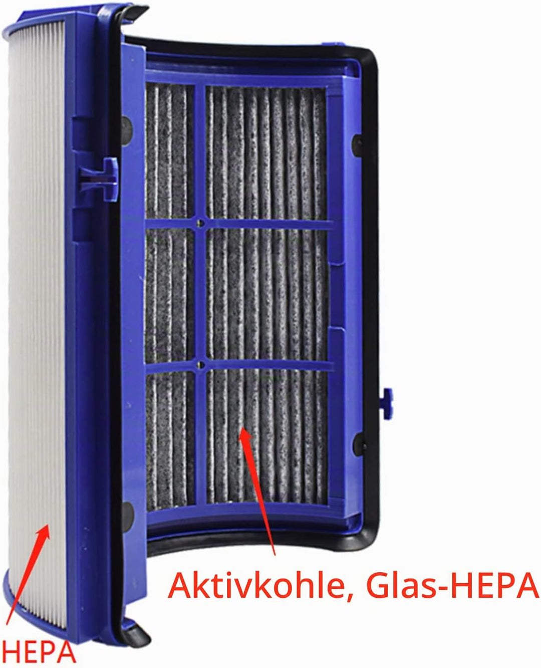 Luftreiniger HEPA &amp; Kohlefilter Kompatibel mit Dyson PH01 Pure Humidify + Cool, HP06 Pure Hot + Cool