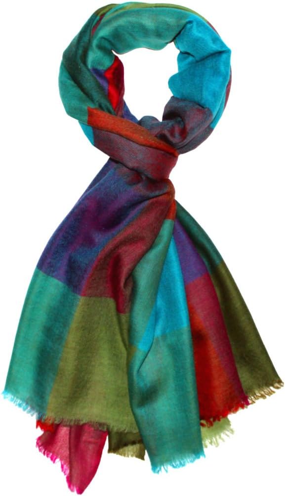 Lorenzo Cana Pashmina Damen Kaschmirschal 100% Kaschmir SUPERIOR COLLECTION jacquardgewebt Paisleysc