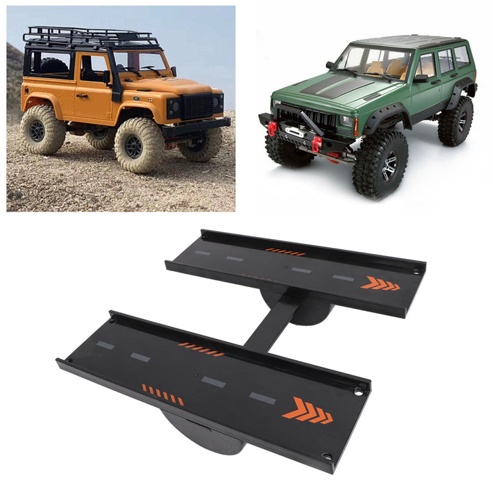 RC Car Sprungrampe, Hochfestes Kunststoff RC Car Startbrett für 1/8 1/10 1/12 1/14 1/16 RC Crawler C