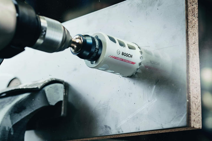 Bosch Professional Carbide Lochsäge Endurance for Heavy Duty (Ø 83 mm, Zubehör Bohrmaschine), Ø 83 m