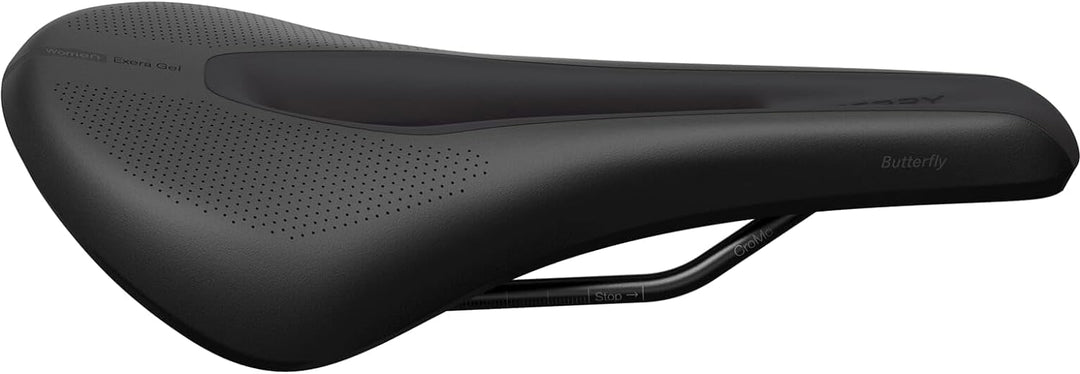 Terry Fahrradsattel Butterfly Exera Gel Women in der Farbe Schwarz, Polsterung: Comfort Foam, Comfor