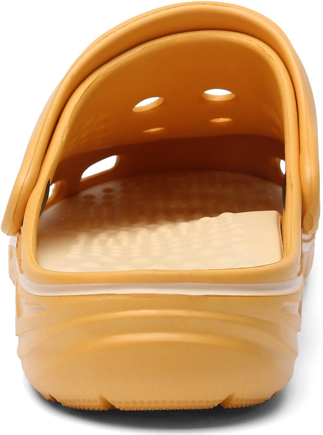 Unisex Clogs Pantoletten Sommer Hausschuhe Strand Sandalen Gartenschuhe mit Fussbett aus Weichem 38/