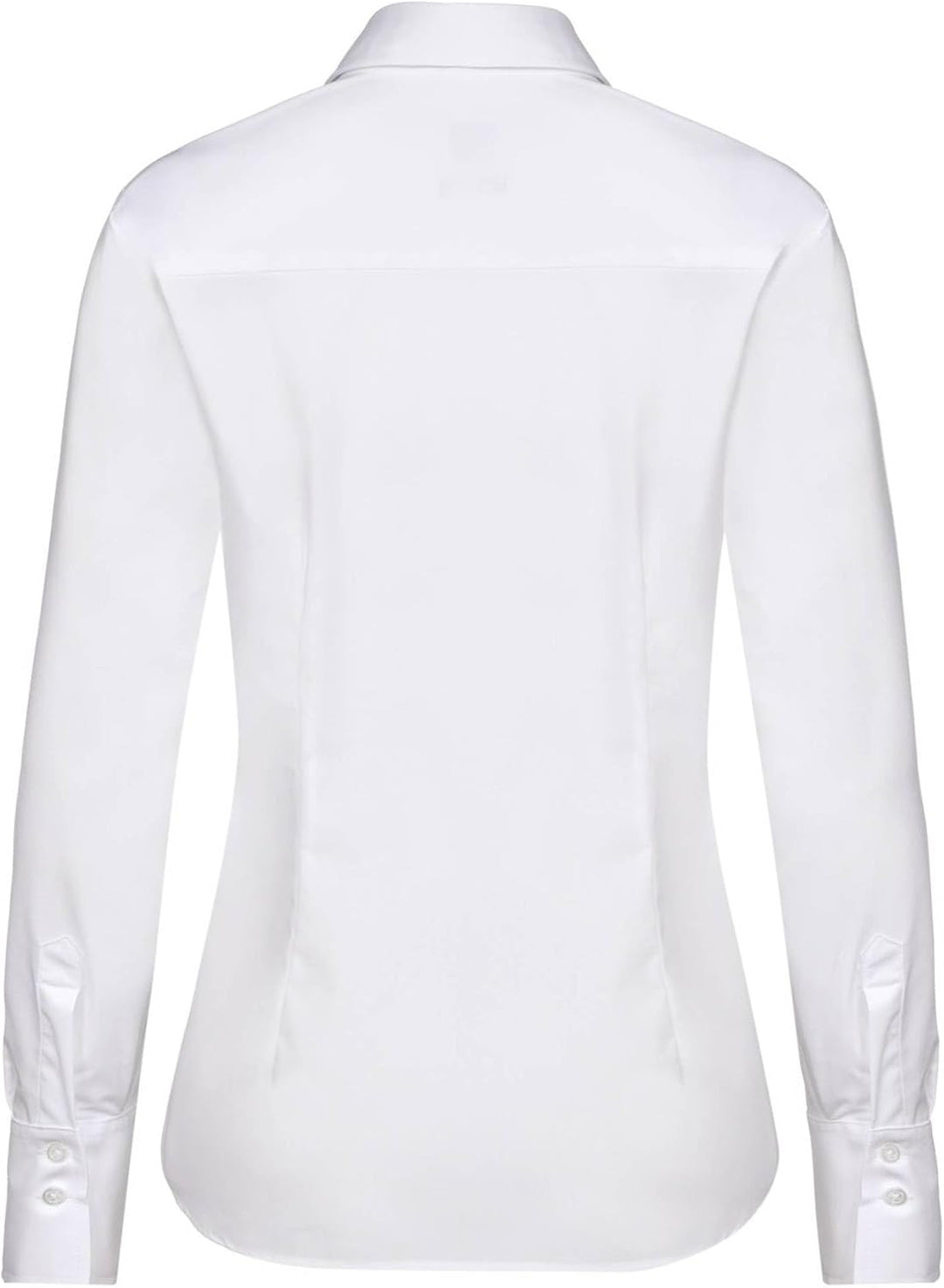 Greiff Grösse 44 Gastro Moda Service Damen Bluse Comfort Fit Langarm Weiss Modell 6650