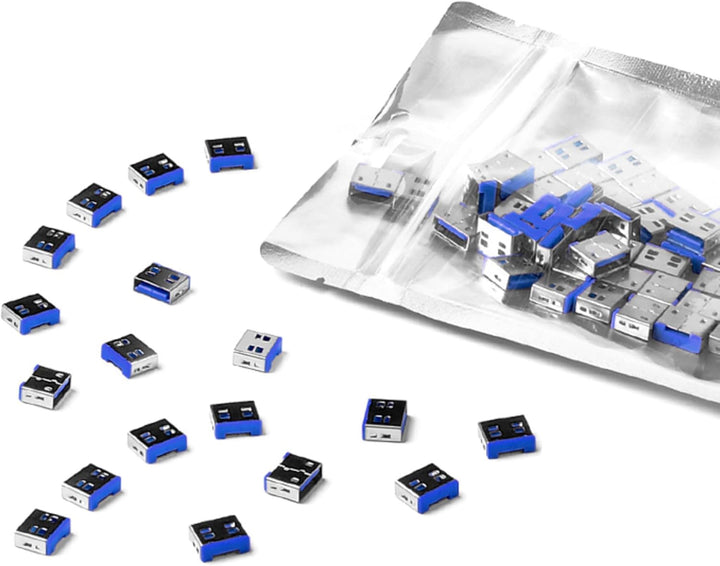 SmartKeeper ESSENTIAL / 100 x USB A-Port Blockers / Dunkelblau 100 Stück Dunkelblau, 100 Stück Dunke