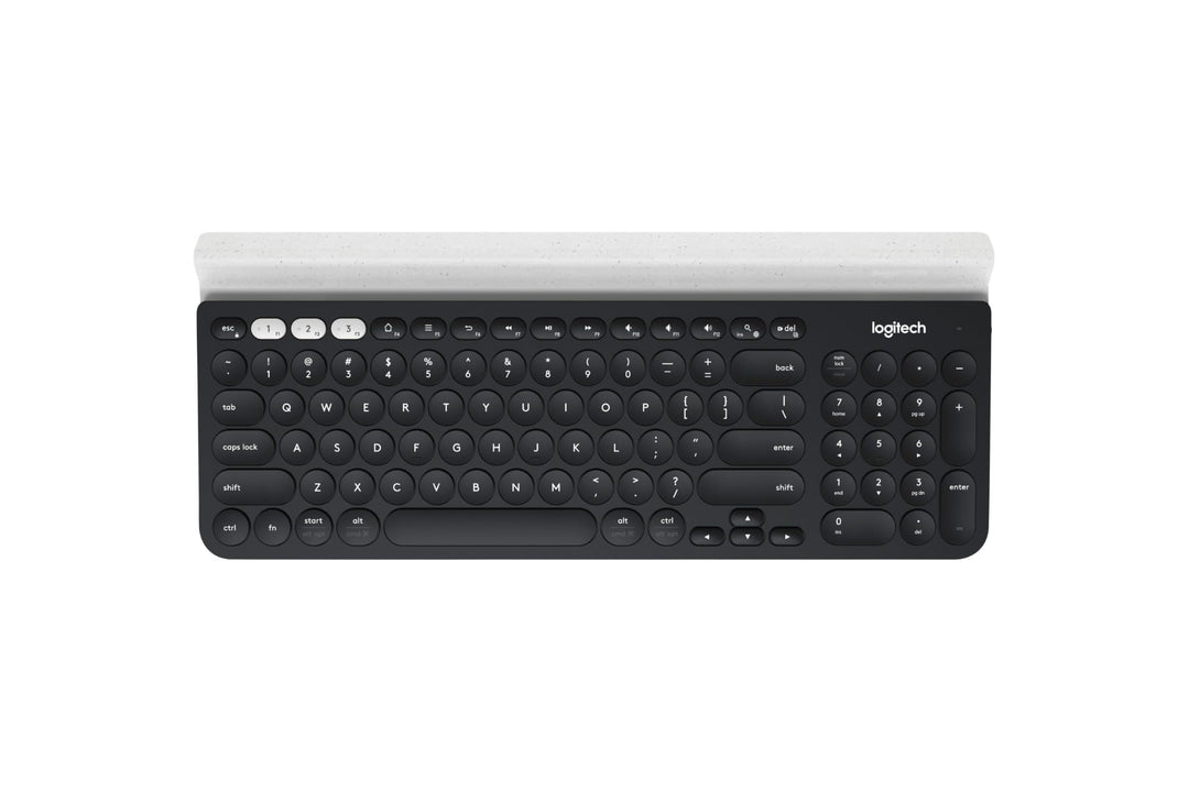 Logitech K780 Kabellose Tastatur, Bluetooth & 2.4 GHz Verbindung, Multi Device & Easy-Switch Feature