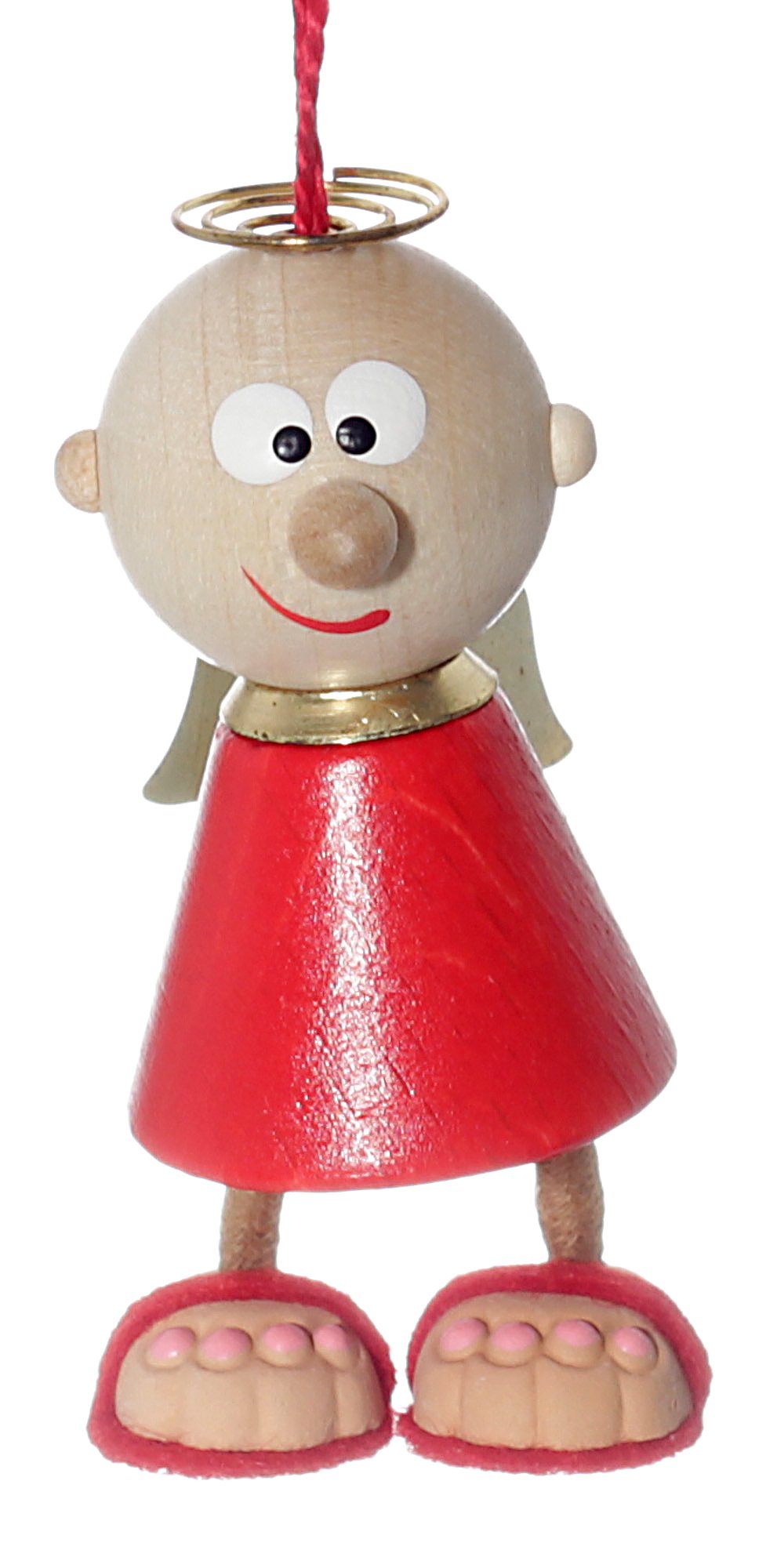 susurrus Hängender Schutzengel, Hängeschmuck, Holz, Hochzeit, Rot, Rot