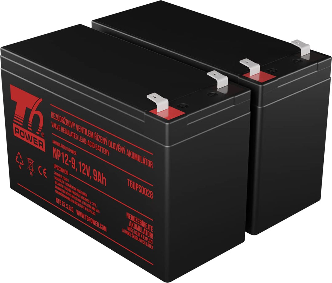 T6 Power Akku Set für Eaton 5E 2000i USB VRLA 12V