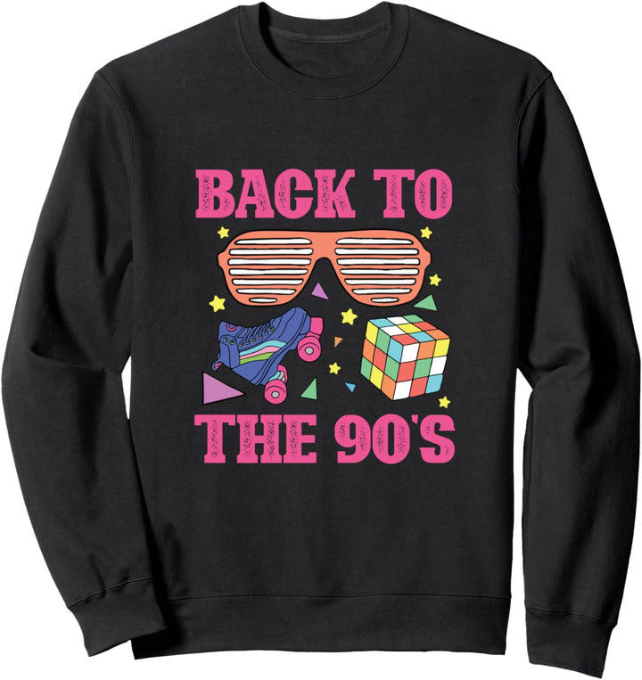 Retro 90s Party Ära - Vintage Neunziger Oldschool 90er Sweatshirt