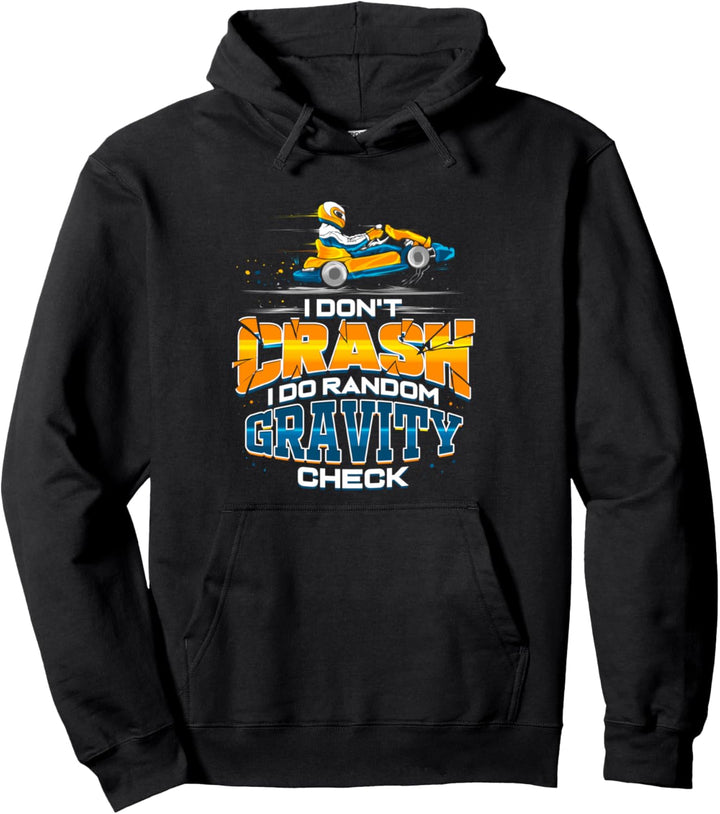 Go-Kart Kartbahn Kart Fahren Rennkart Racer Geschenk Pullover Hoodie