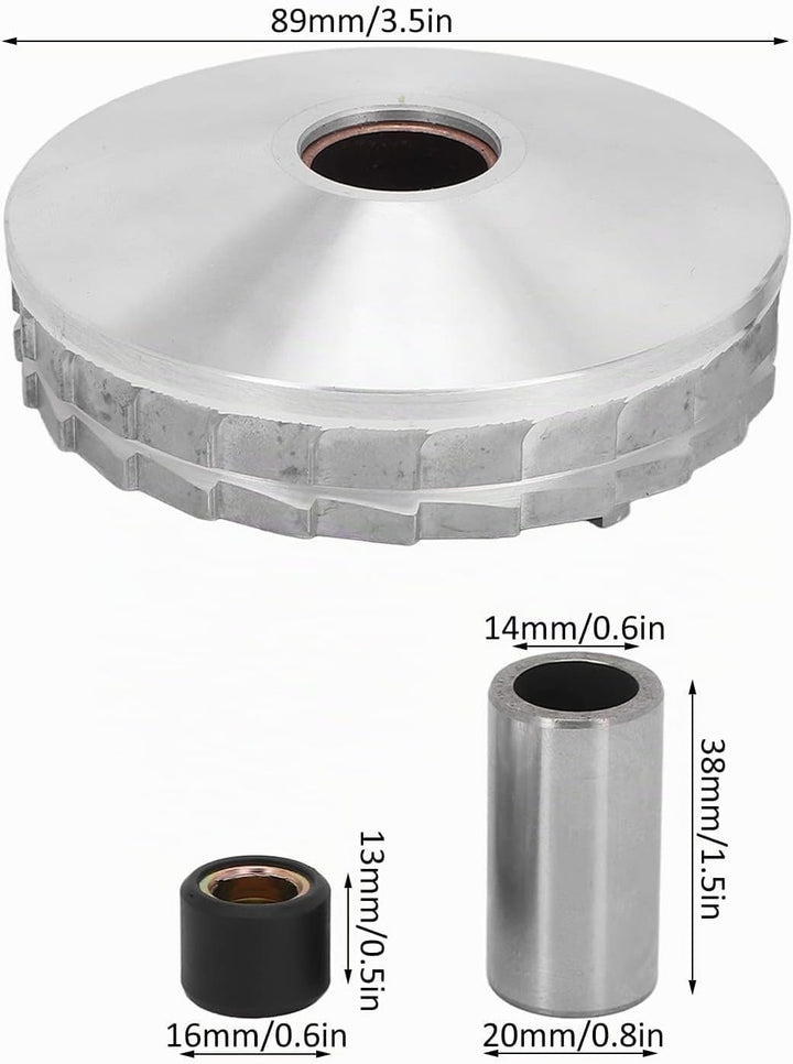 Racing Variator Kit, Racing Variator Kit Wärmeableitung Hochleistungsersatz für GY6 50ccm 139QMB-bas