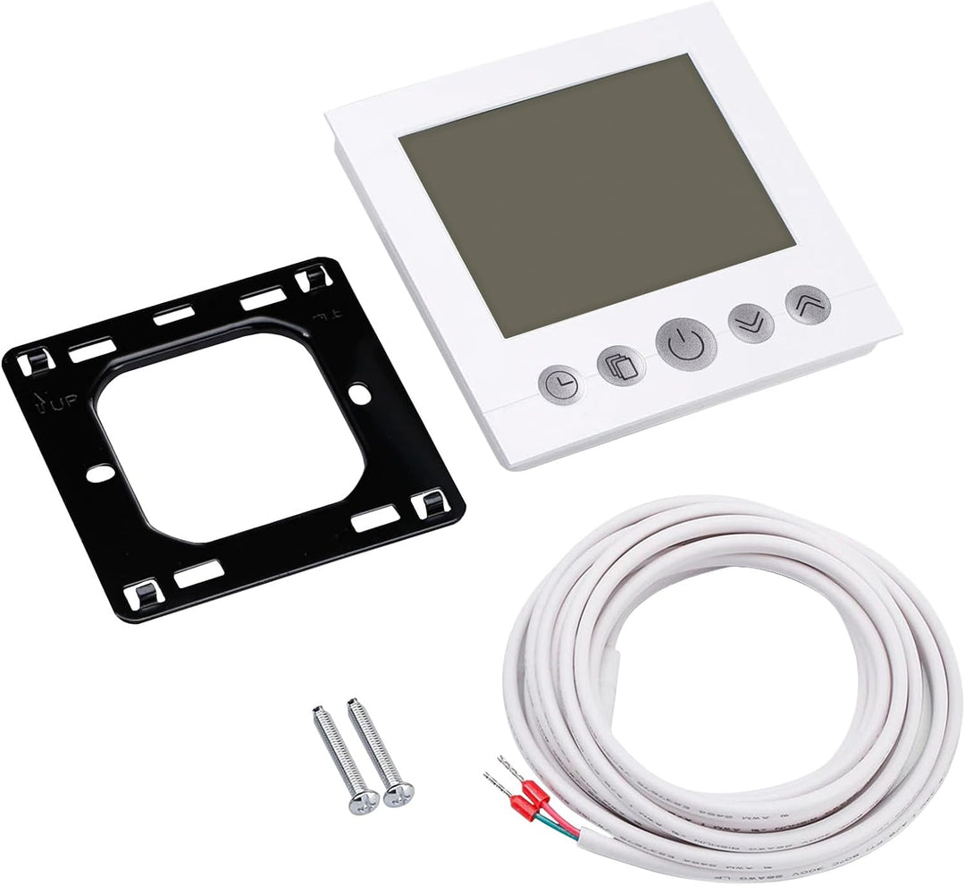 Digital Thermostat C16, Unterputz Regler Raumthermostat Thermostat für elektrische