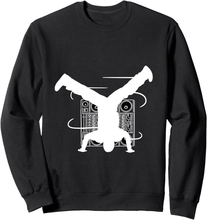 Breakdancer Breakdancing B-boy Hip Hop Tanz Grafik Geschenk Sweatshirt
