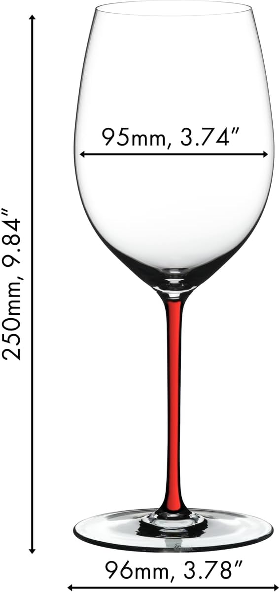 Riedel Fatto A Mano Cabernet Weinglas, Rot Cabernet Rot, Cabernet Rot