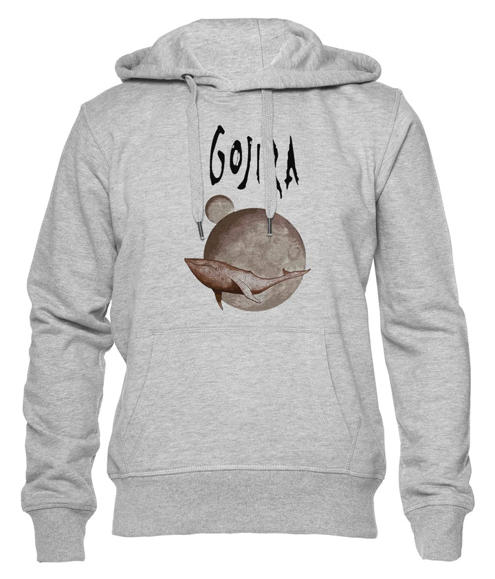 Gojira from Mars to Sirius Unisex Hoodie Herren Damen Grau Lange Ärmel Kapuzenpulli Men's Women's Gr