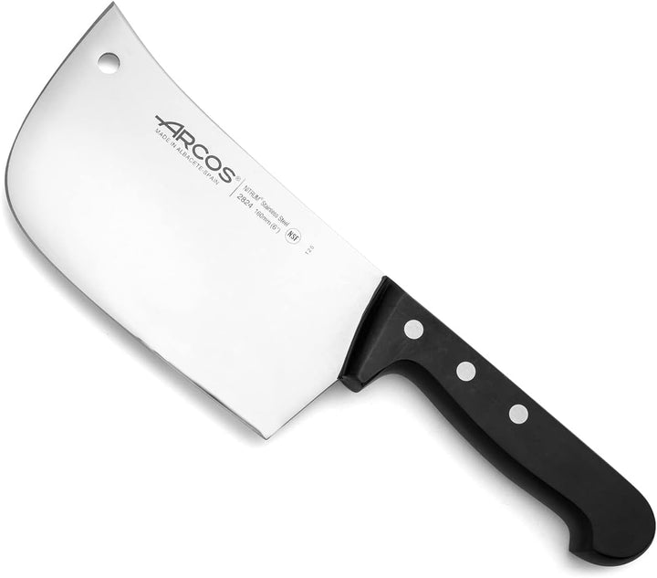 Arcos 282404 Serie Universal - Hackmesser - Klinge Nitrum Edelstahl 160 mm - HandGriff Polyoxymethyl