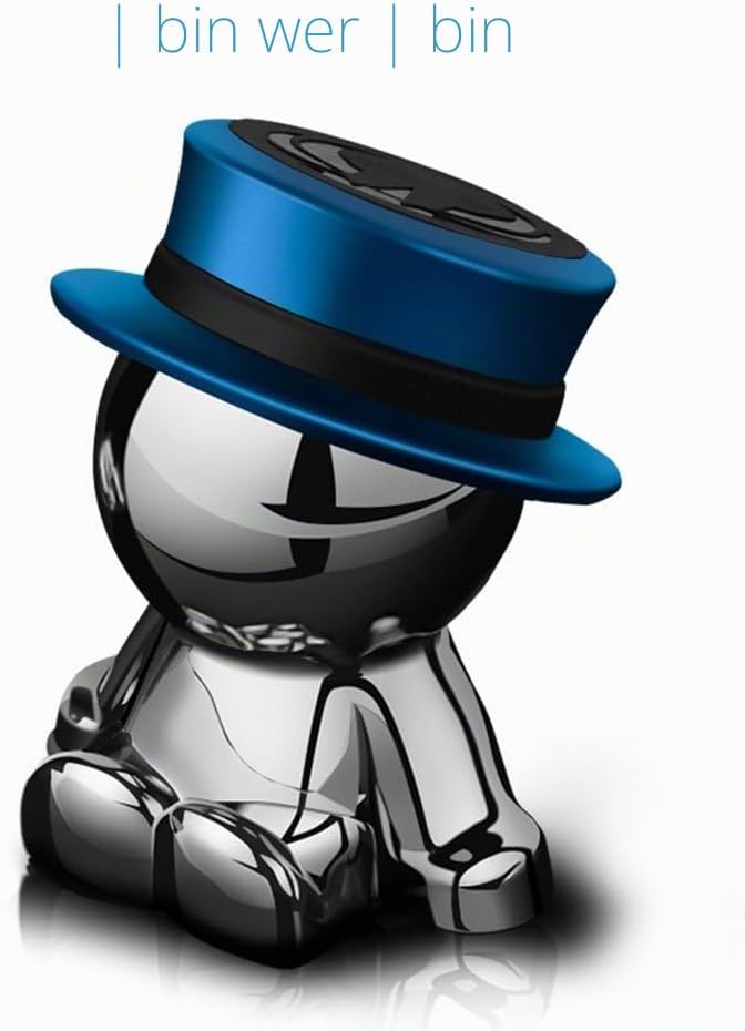 aokway Magnet Handyhalterung Auto – Lustige Mad Hatter Figur KFZ Handyhalter, 360° drehbar, Armature