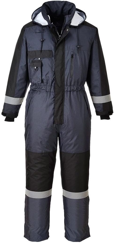 Portwest Winter Overall, Grösse: S, Farbe: Schwarz, S585BKRS Schwarz S, Schwarz S