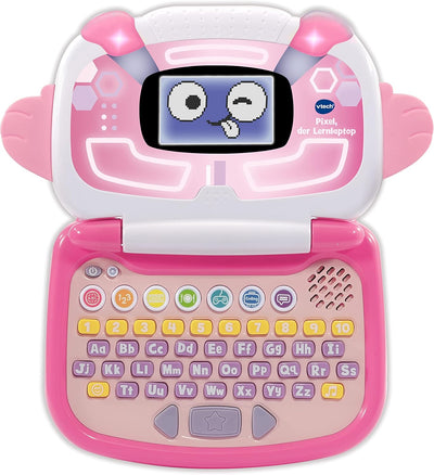 VTech 80-615154 Pixel, pink Lebensmittel & Getränke Lernlaptop, bunt, Medium