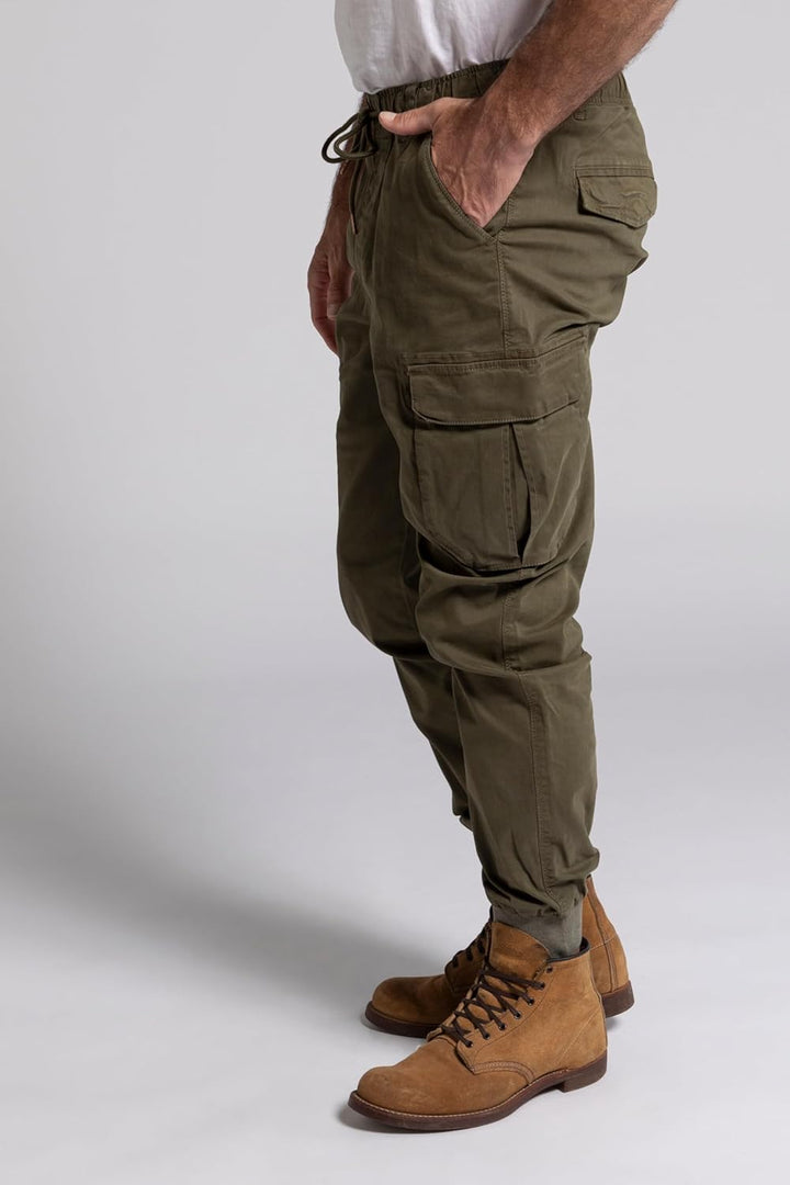 JP 1880 Herren grosse Grössen Übergrössen Menswear L-8XL Cargohose FLEXNAMIC®, viele Taschen, Modern