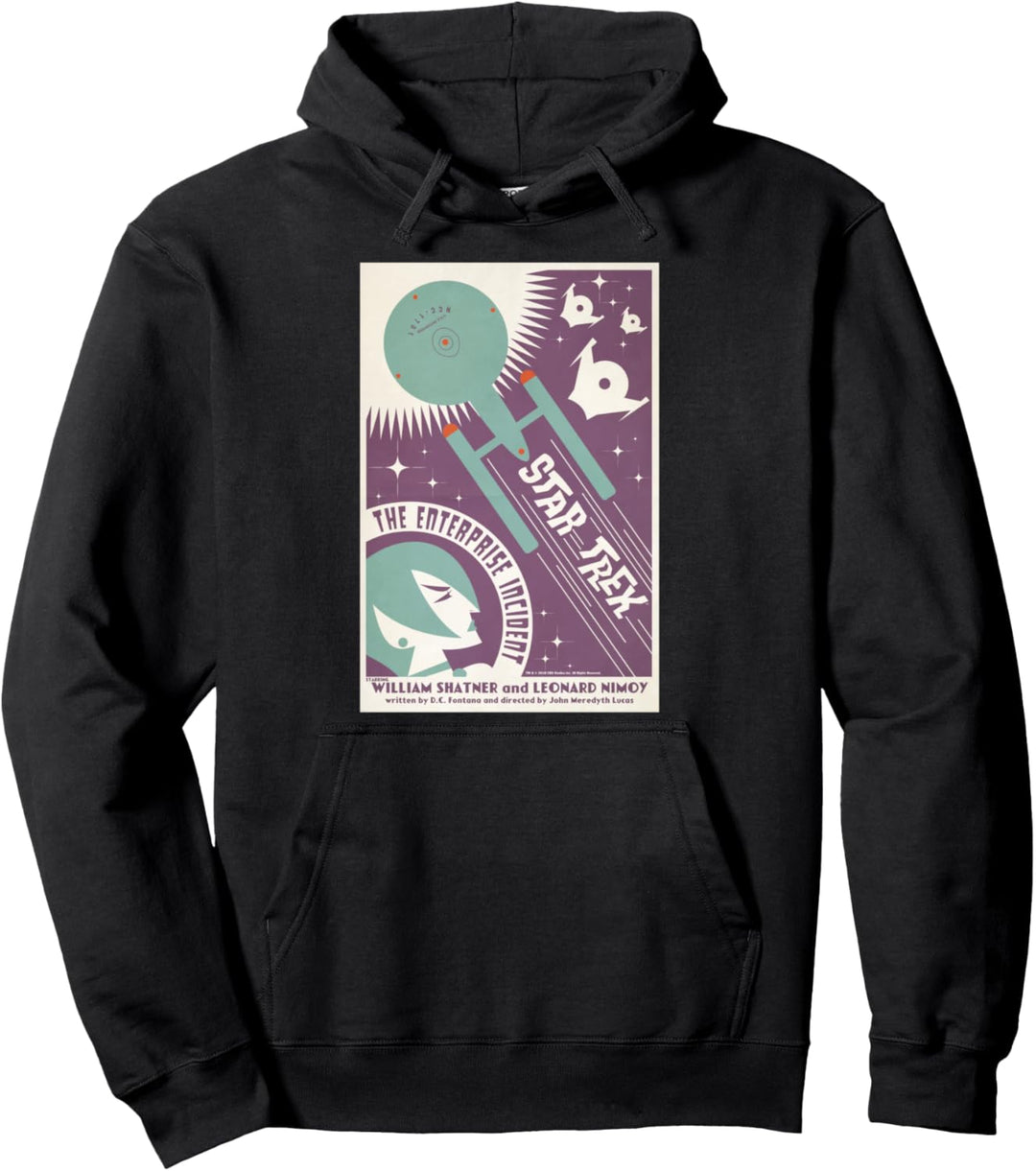 Star Trek The Original Series The Enterprise Incident Poster Pullover Hoodie