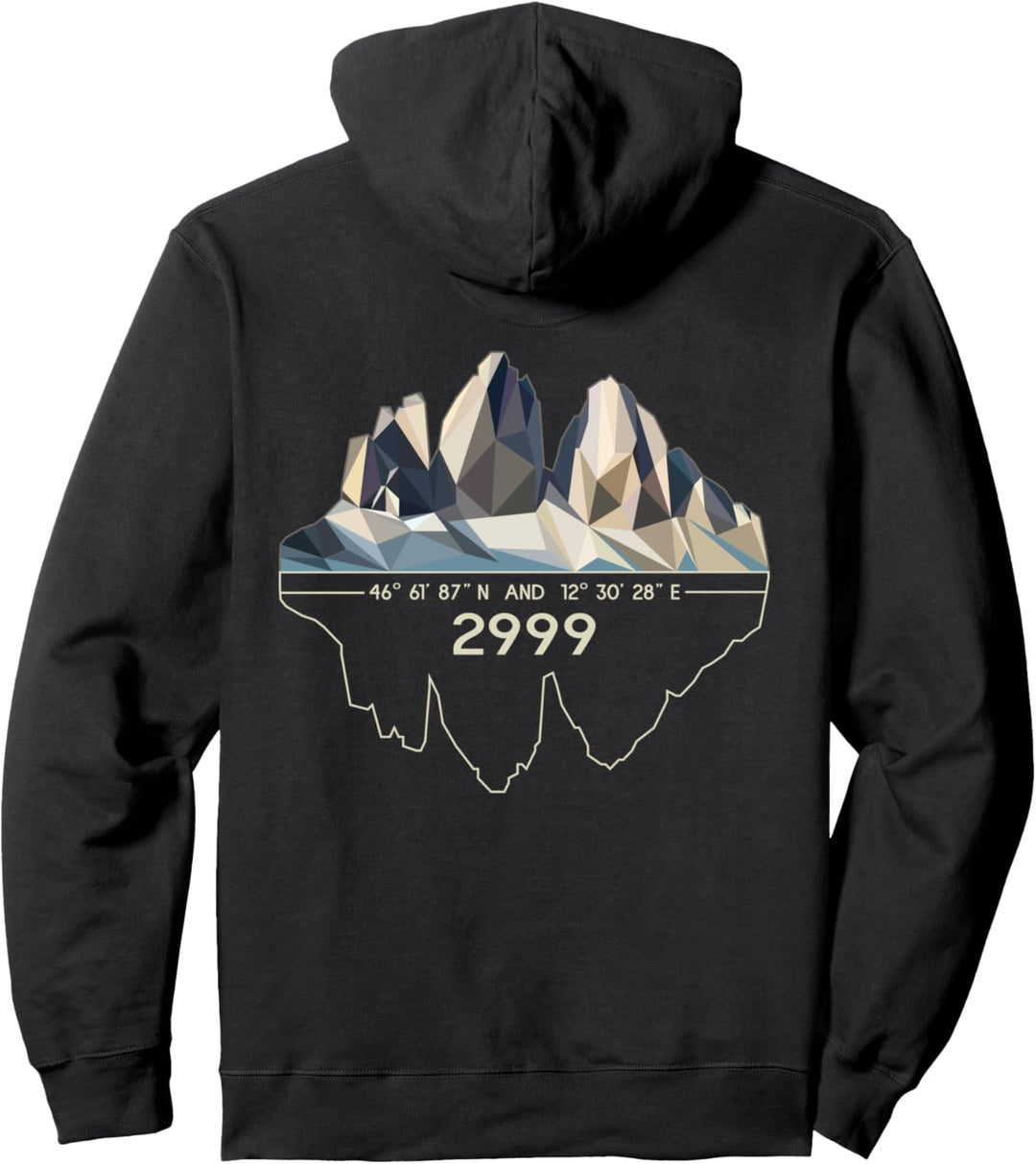 Dolomiten Drei Zinnen Tre Cime Berg Bergsteigen Wandern Pullover Hoodie