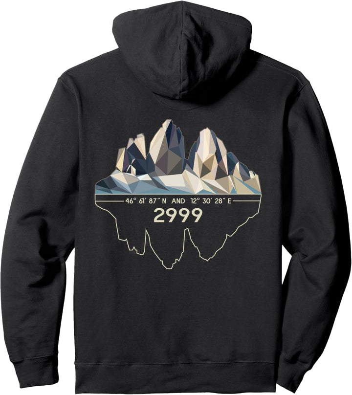 Dolomiten Drei Zinnen Tre Cime Berg Bergsteigen Wandern Pullover Hoodie