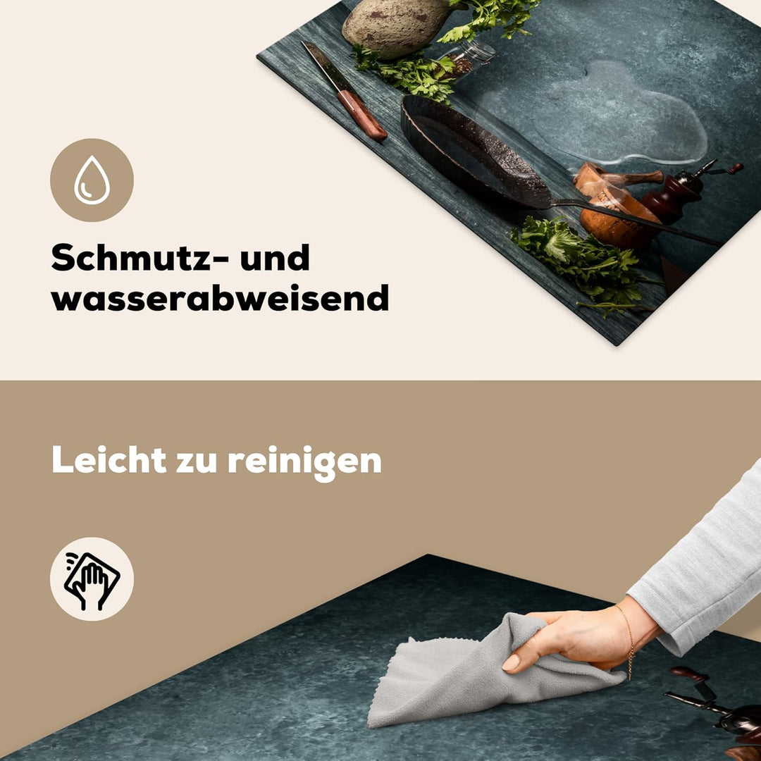Herdabdeckplatte Einteilig Abdeckplatten Cerankochfeld Abdeckung Ceranfeld Herdplattenabdeckung Indu