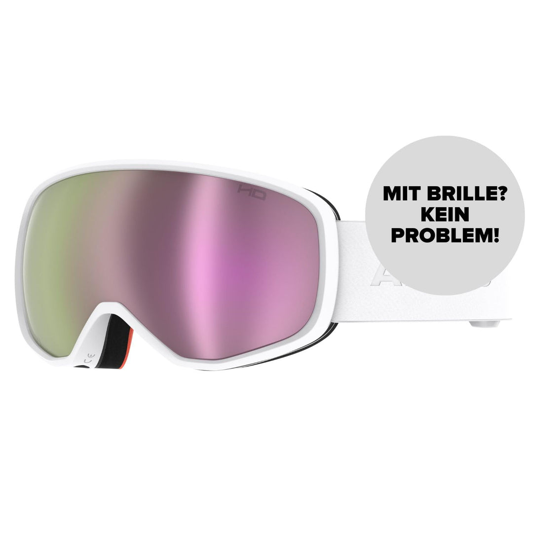 ATOMIC Unisex Revent Goggles NS Weiss, NS Weiß