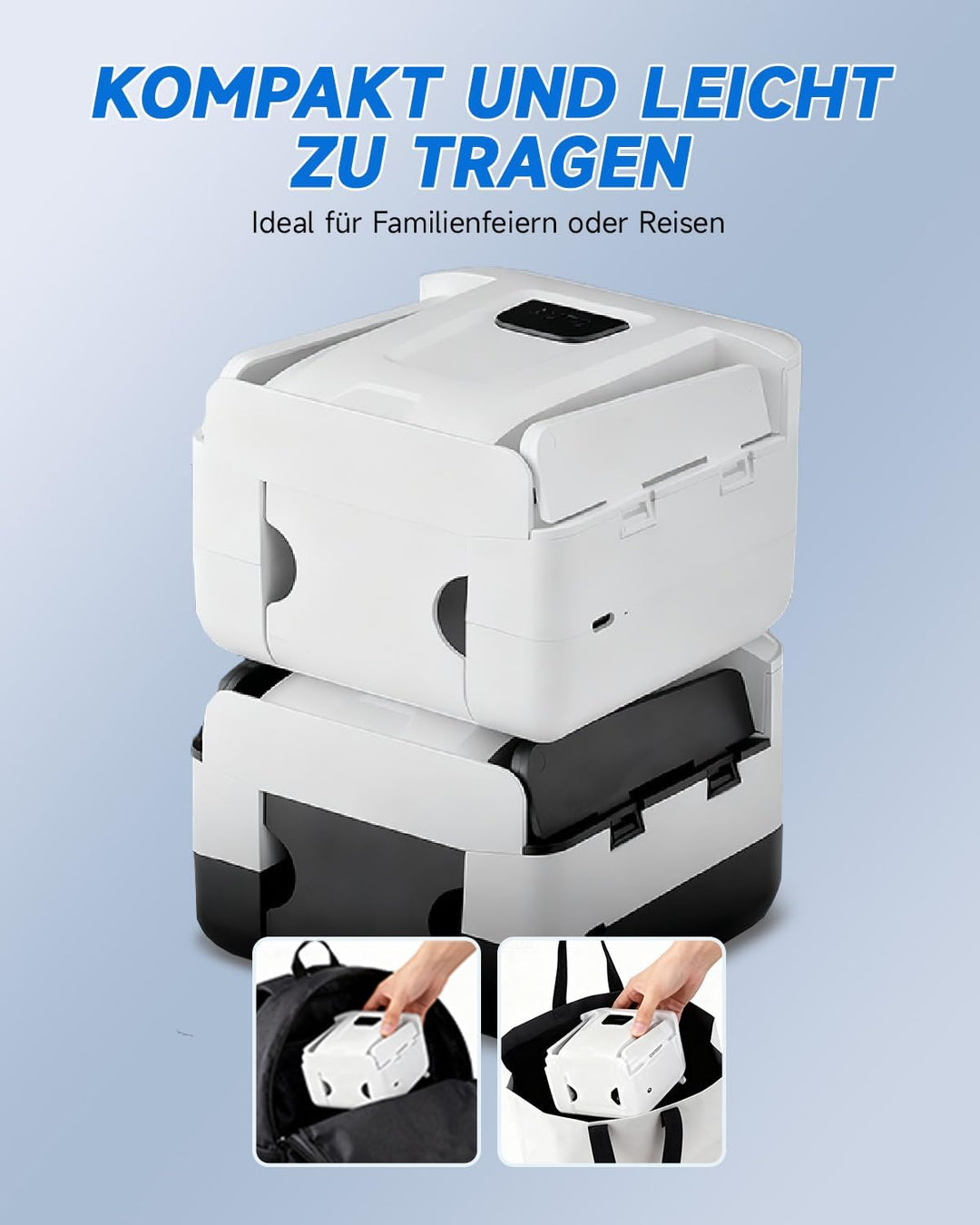 Kartenmischmaschine Elektrische mit 3000mAh Akku, Geräuscharmer Kartenmischer, Spielkartenablage, Mi