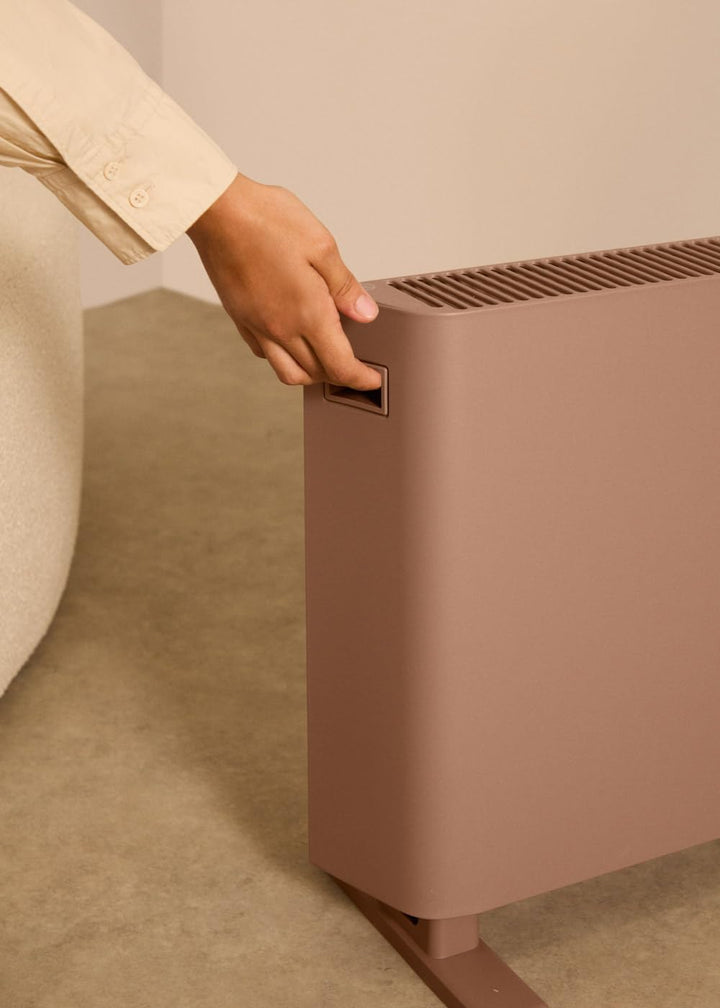 CREATE/WARM HANDY COLOURS/Konvektorheizung Mokka/Ventilator- und Warmluftfunktion, Räume bis zu 20 m