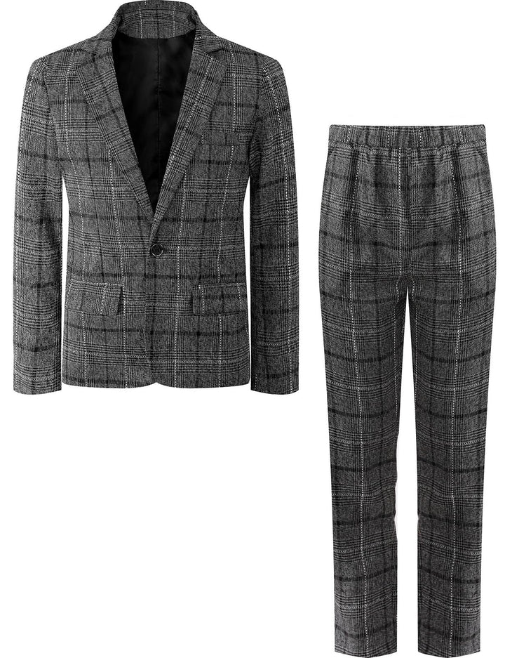 mintgreen Jungen Anzug Blazer 2PCS Gentleman Tuexdo Sätze Blazer + Hose + Fliege 5-12 Jahre 6-7 Jahr