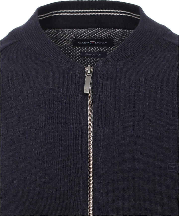CASAMODA Strickjacke Uni S Dunkelblau, S Dunkelblau