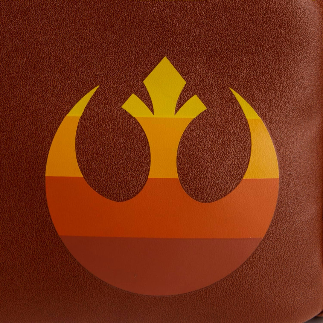 Loungefly Star Wars Lands Jakku Damen Schultertasche mit doppeltem Riemen, mehrfarbig, Einheitsgröss